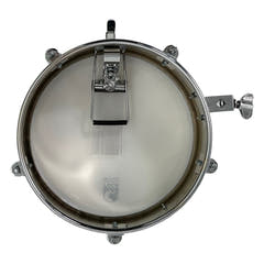 Toca extensions de batterie Timbales - 12" x 4" en acier inoxydable (T-412-SS)
