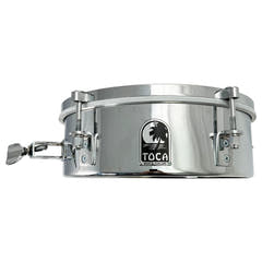 Toca extensions de batterie Timbales - 12" x 4" en acier inoxydable (T-412-SS)