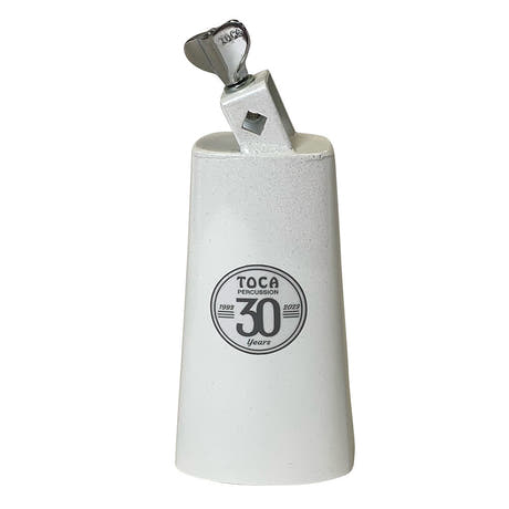 Toca 30th Anniversary Bongo Bell 3026-TMB, blanc phosphorescent