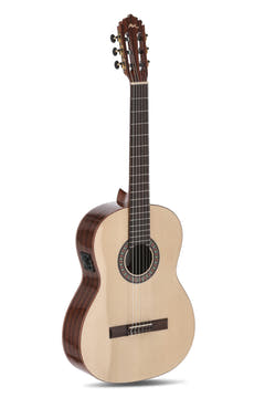 Manuel Rodriguez ACADEMIA Series Santos Pavo Real - Guitares électro-acoustique Épicéa/Santos (EX-SS-EA gloss)