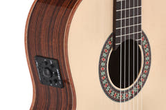 Manuel Rodriguez ACADEMIA Series Santos Pavo Real - Guitares électro-acoustique Épicéa/Santos (EX-SS-EA gloss)