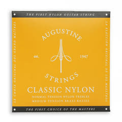 Cordes Augustine pour guitare classique Classic Label - Set Classic Gold (normal/medium)
