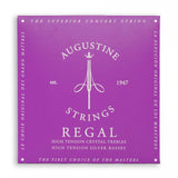 Augustine Strings for classic guitar Regal Crystal Nylon high - Set Regal Blue (high/high)