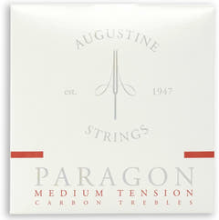 Augustine Cordes pour guitare classique Paragon Carbon - Set rouge (medium/medium)