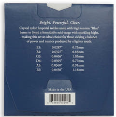Augustine Cordes pour guitare classique Imperial Crystal Nylon medium - Set Imperial Blue (medium/high)