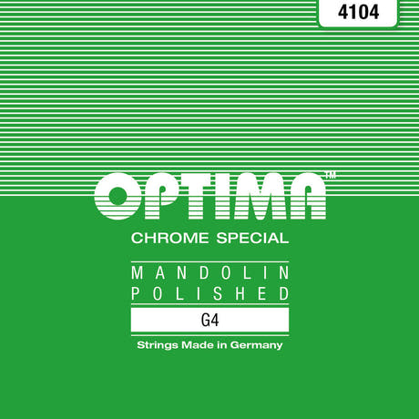 Optima 4104 corde de mandoline G .036, Chrome spécial (paire)