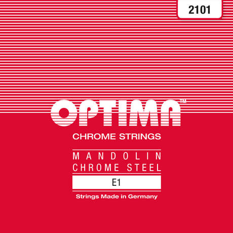 Optima 2101 corde de mandoline E .010, Chrome special (paire)