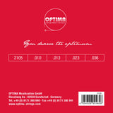 Optima cordes pour mandoline Chrome polished - set (2105)