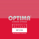 Optima cordes pour mandoline Chrome polished - set (2105)