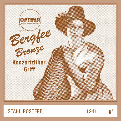 Optima Bergfee 1241 corde de manche g´ pour cithare, Vienne, normale