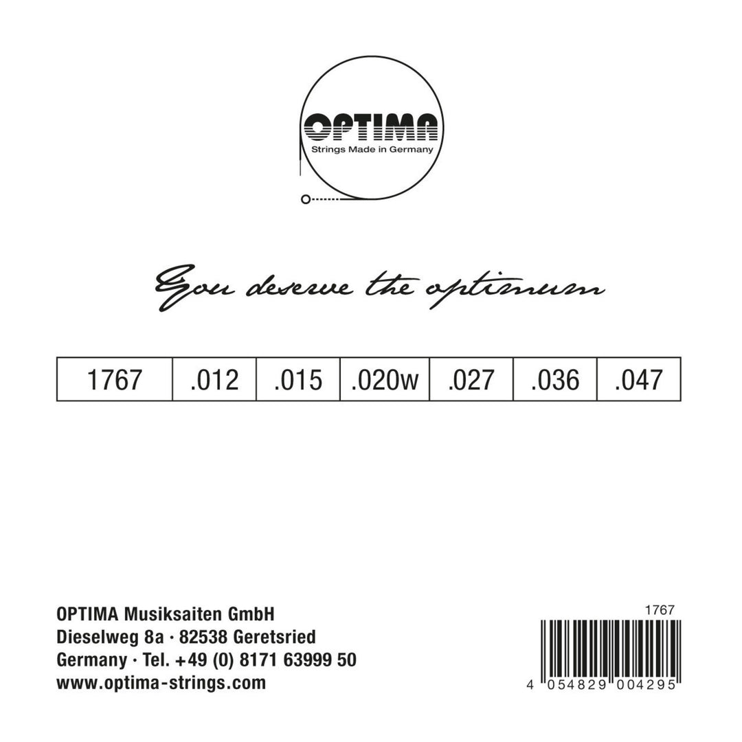 Optima Cordes pour Guitares acoustiques Bergfee - Jeu (1767)