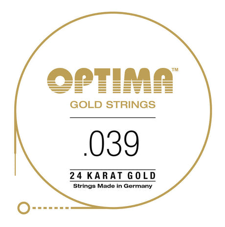 Optima Gold A5 .039w corde de guitare western, GA039
