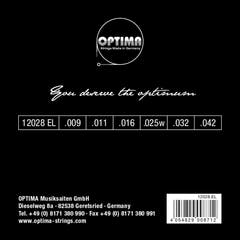 Optima Cordes pour guitare électrique Gold Strings. Maxiflex - Set (12028 EL)