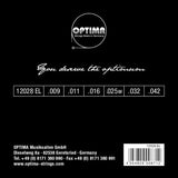 Optima Cordes pour guitare électrique Gold Strings. Maxiflex - Set (12028 EL)