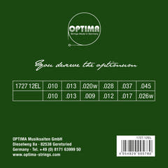 Optima Strings for Acoustic Guitar cordes Bronze - set 12 cordes (1727.12EL)