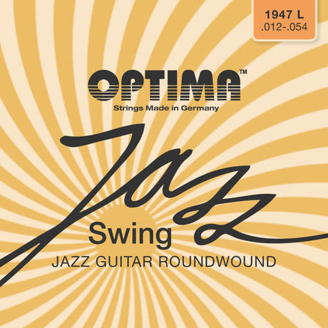 Optima Strings for E-guitar Jazz Swing Chrome Round Wound - Set (1947L)
