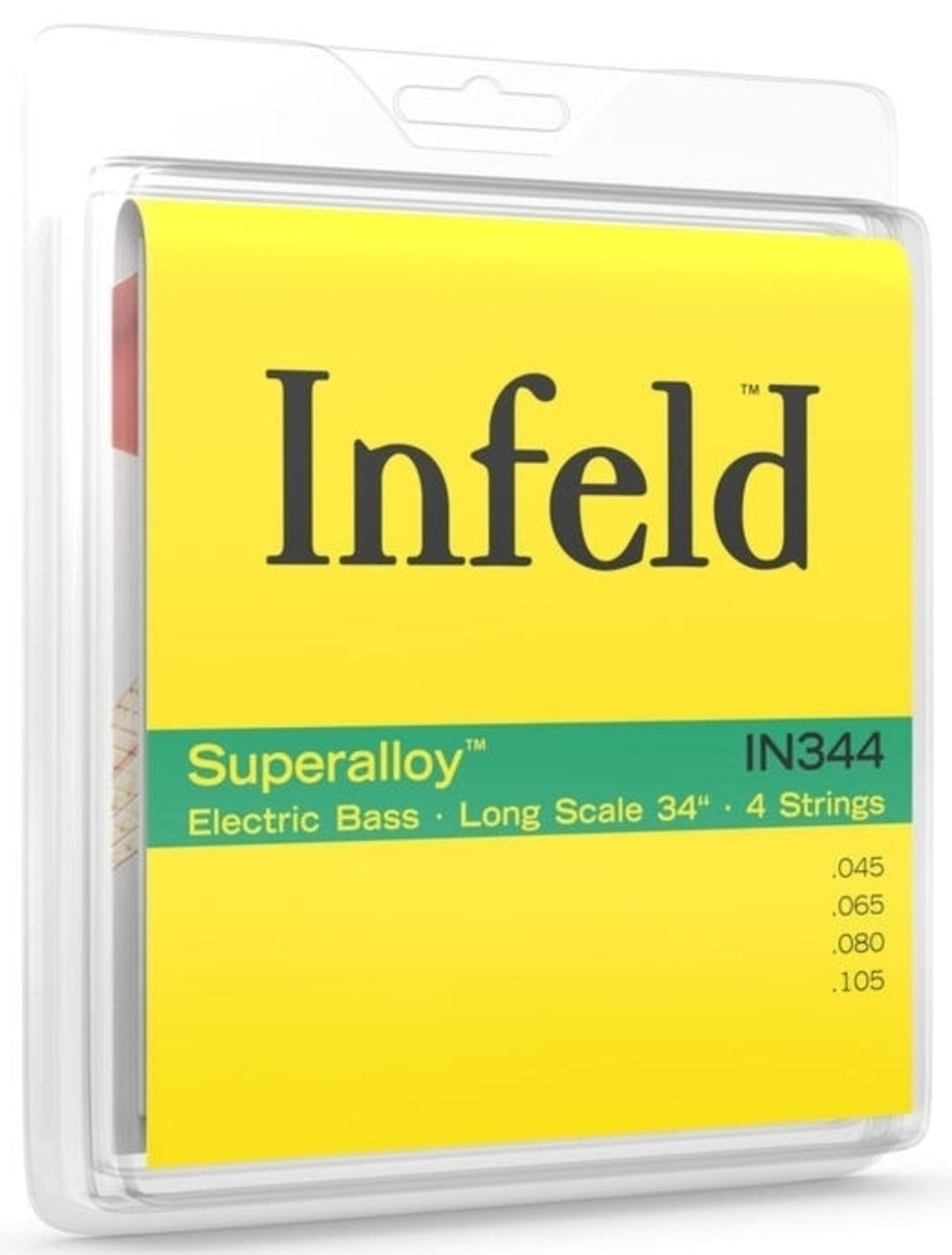 Cordes de basse électrique Thomastik-Infeld Superalloy. Round wound single strings - 0.125 (IN34125)