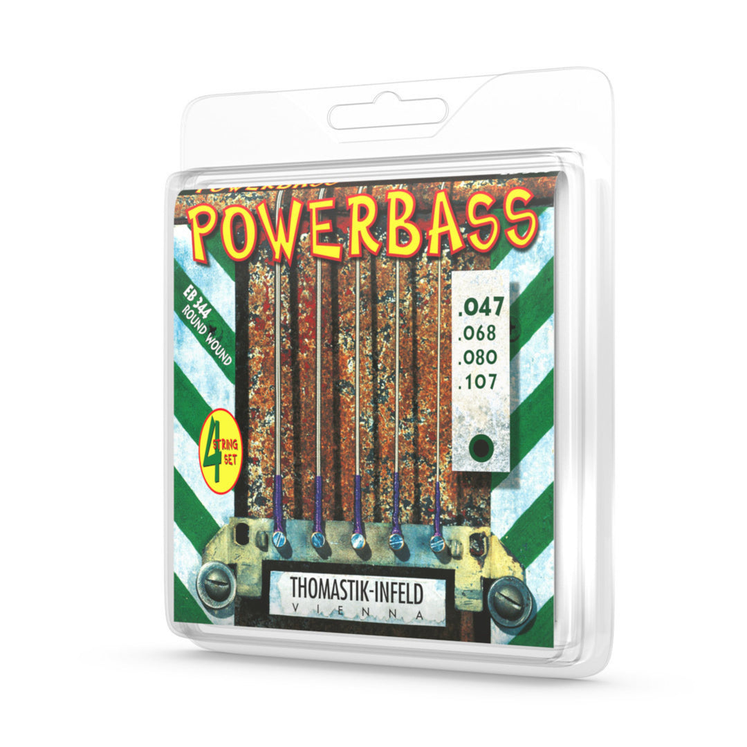 Thomastik-Infeld Cordes de basse électrique Power Bass Magnecore - Set 4 cordes long (EB344)