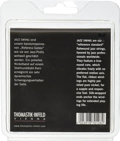 Thomastik-Infeld Cordes pour E-guitar Jazz Swing Series Nickel Flat Wound - Set 011 flatwound (JS111)
