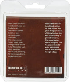 Cordes Thomastik-Infeld pour guitare électrique Power Brights Series - set 009 heavy (RP109)