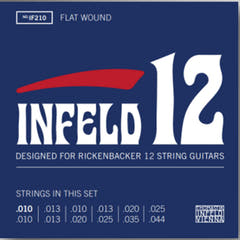 Thomastik-Infeld Strings pour guitare électrique - 12 cordes à filet plat (IF210)