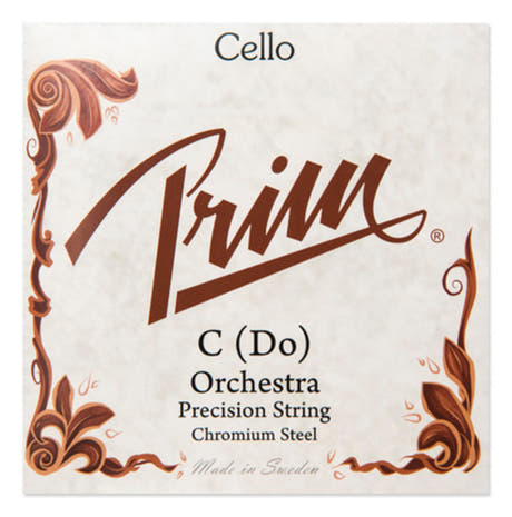 Prim corde C pour violoncelle, acier chromé, orchestra