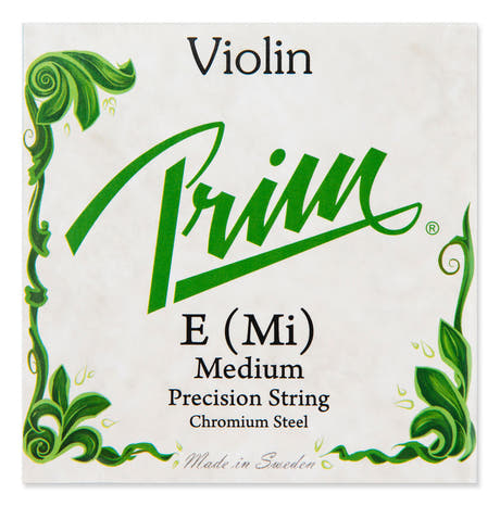 Prim corde Mi pour violons, acier, medium