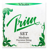 Prim jeu de strings pour alto, acier avec acier chromé, medium