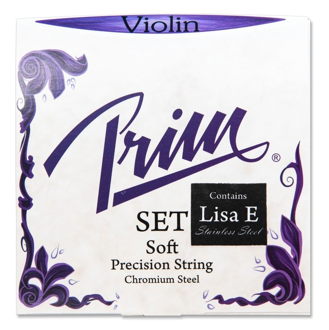 Cordes de Violons Prim en acier inoxydable - Jeu avec Lisa E (Soft)