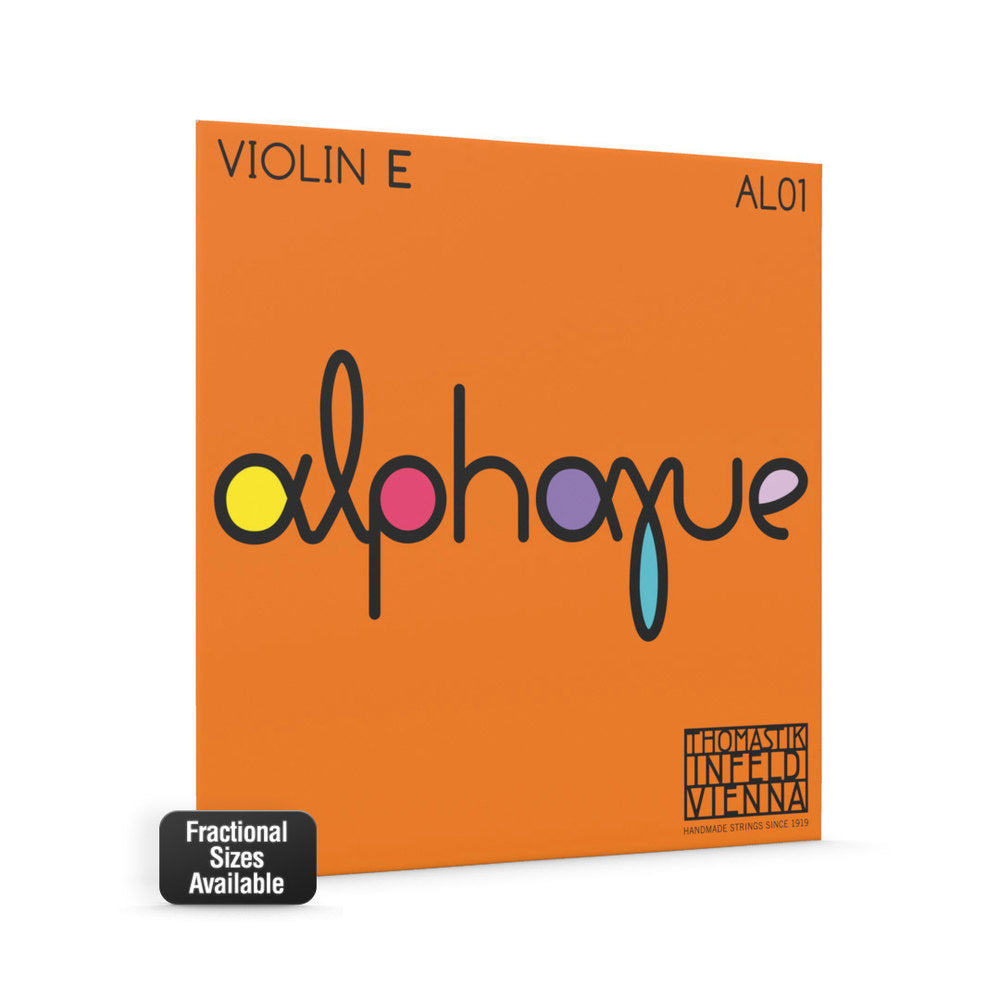 Thomastik-Infeld Alphayue AL01 corde de mi pour violon 1/16, âme en acier