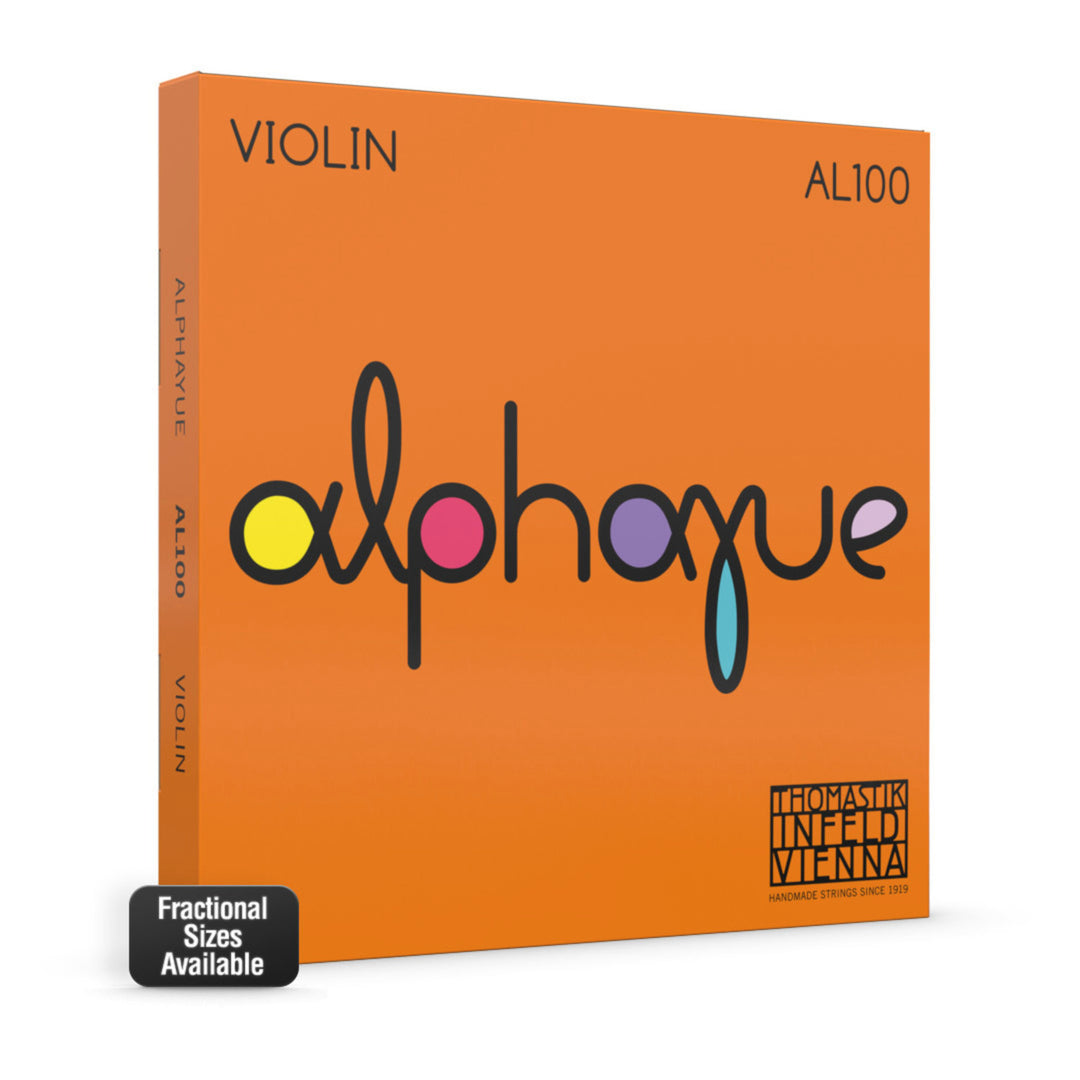 Cordes de Violin Thomastik-Infeld ALPHAYUE à âme en nylon - Set 1/8 (AL100 1/8)