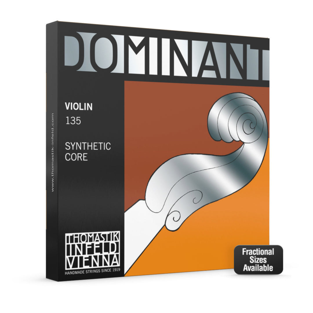 Cordes de Violons Thomastik-Infeld Dominant à âme en nylon - G Silver 1/2 (133)