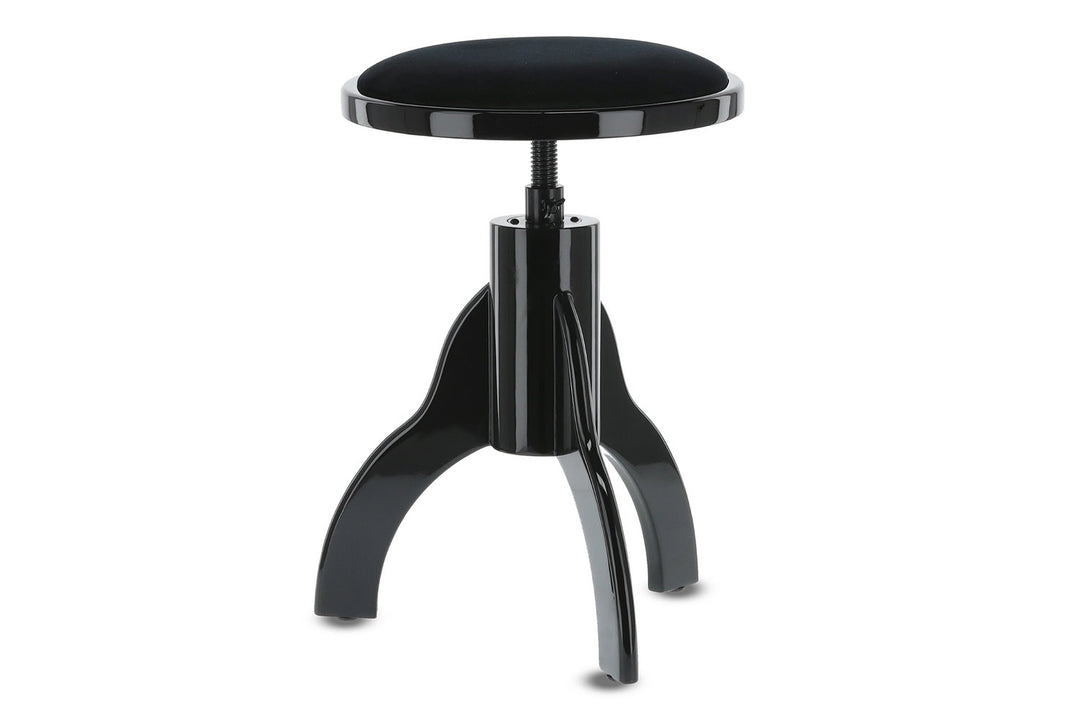 GEWA chaise de piano Deluxe - Black brillant miroir