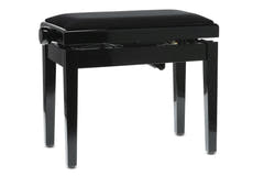 GEWA Banc de piano Deluxe Autolift - Black highgloss