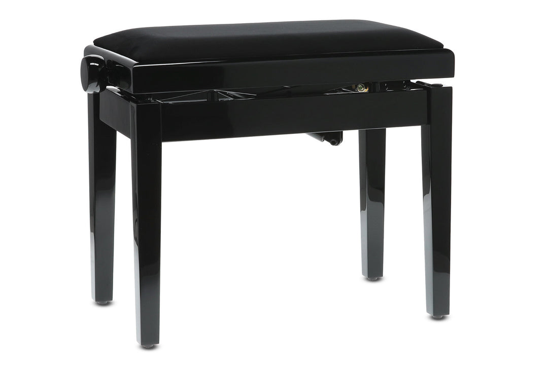 GEWA Banc de piano Deluxe Autolift - Black highgloss