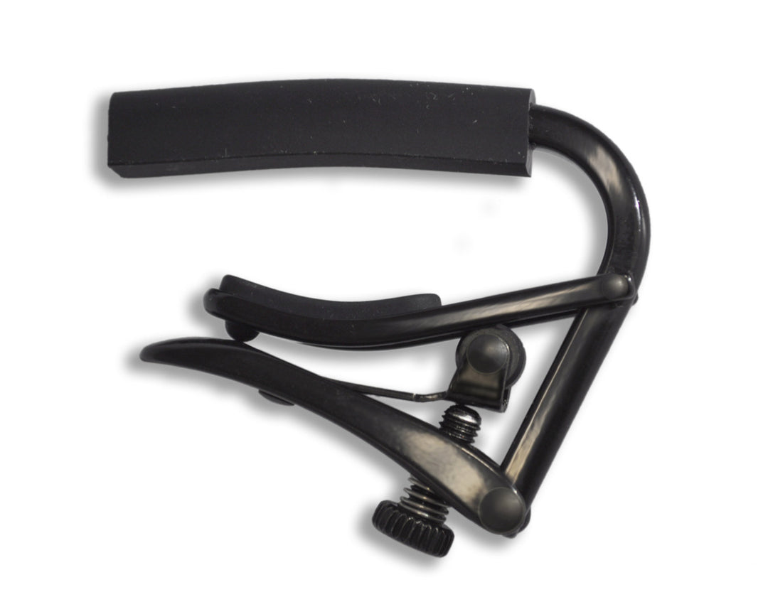 Shubb Capo Standard Capo - Guitare électrique, rayon 7.25", black (C4k)