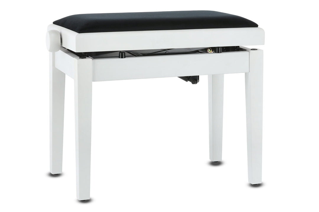 GEWA banquette de piano Deluxe Autolift - White mat