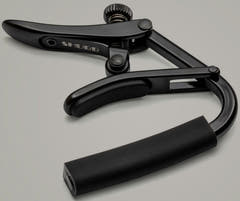 Shubb Capo Standard Capo - Guitare électrique, rayon 7.25", black (C4k)