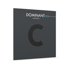 Thomastik-Infeld cordes pour alto DOMINANT PRO - C à âme synthétique, tungstène/argent (DP24)