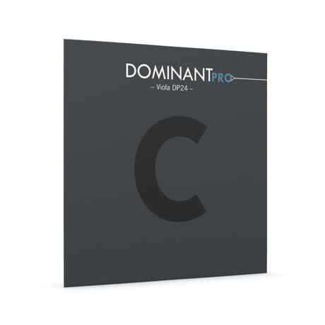 Thomastik-Infeld cordes pour alto DOMINANT PRO - C à âme synthétique, tungstène/argent (DP24)