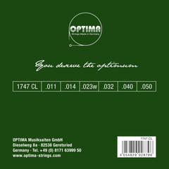 Cordes Optima pour guitare acoustique Gold strings - Set (1747CL)