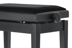 GEWA Banquette de piano Deluxe Autolift - Black mat