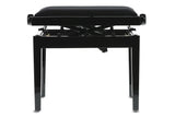 GEWA Piano bench Deluxe Autolift - Black highgloss