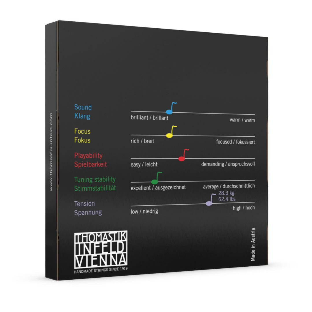 Cordes Thomastik-Infeld pour Violons, âme spiralée Spirocore - medium (S23)