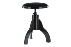 GEWA chaise de piano Deluxe - Black brillant miroir
