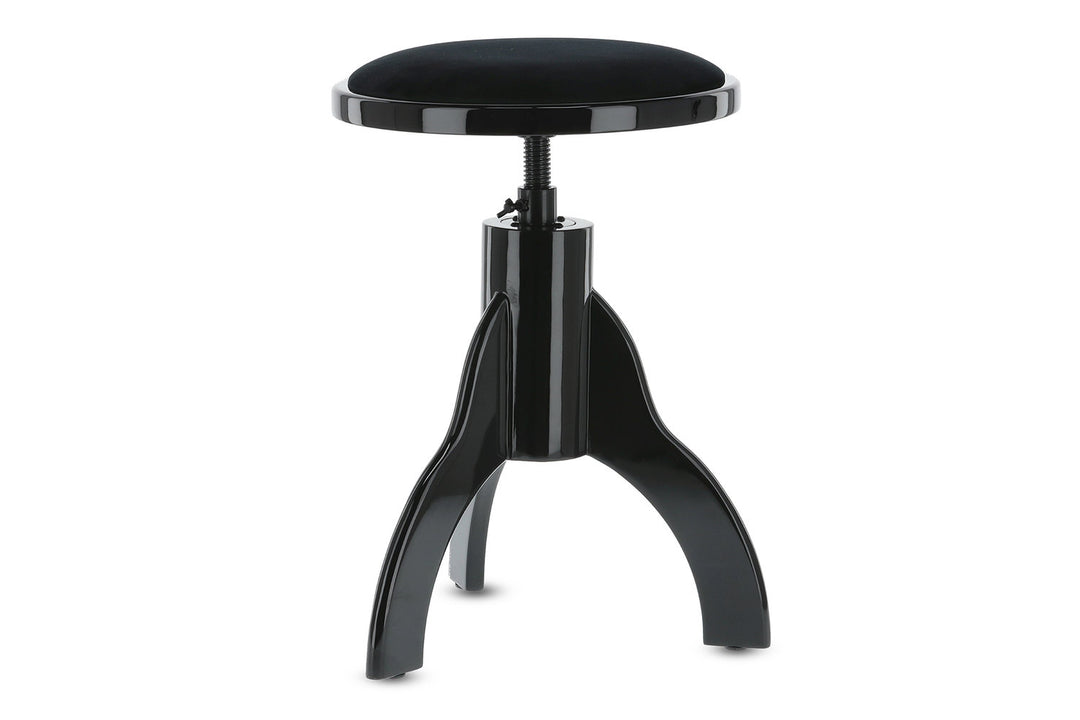 GEWA chaise de piano Deluxe - Black brillant miroir