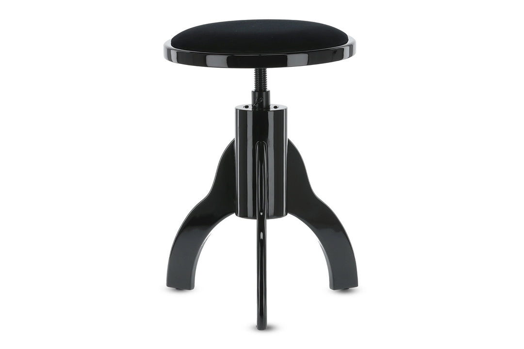 GEWA chaise de piano Deluxe - Black brillant miroir