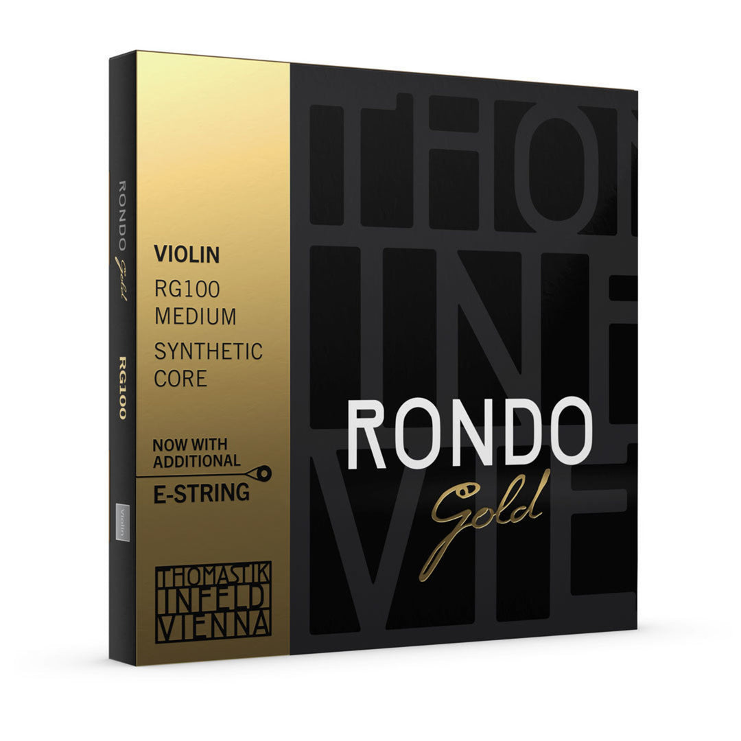 Thomastik-Infeld cordes de violon Rondo Gold - Set (RG01, RG01AU, RG02, RG03A, RG04) (RG100)