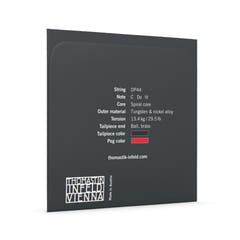 Thomastik-Infeld Cordes de Violoncelle Dominant Pro - C à âme spiralée, tungstène/argent (DP44)