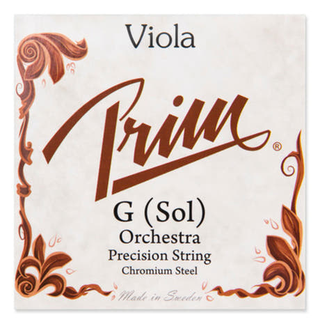 Corde de sol Prim pour alto, acier chromé, soft